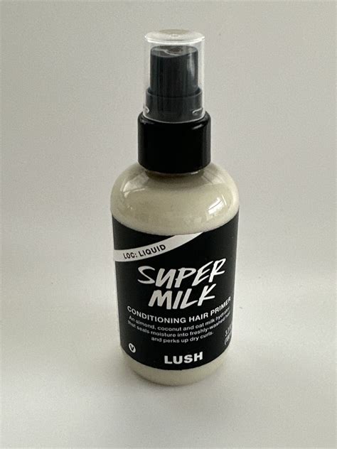 lush milk conditioning hair primer.